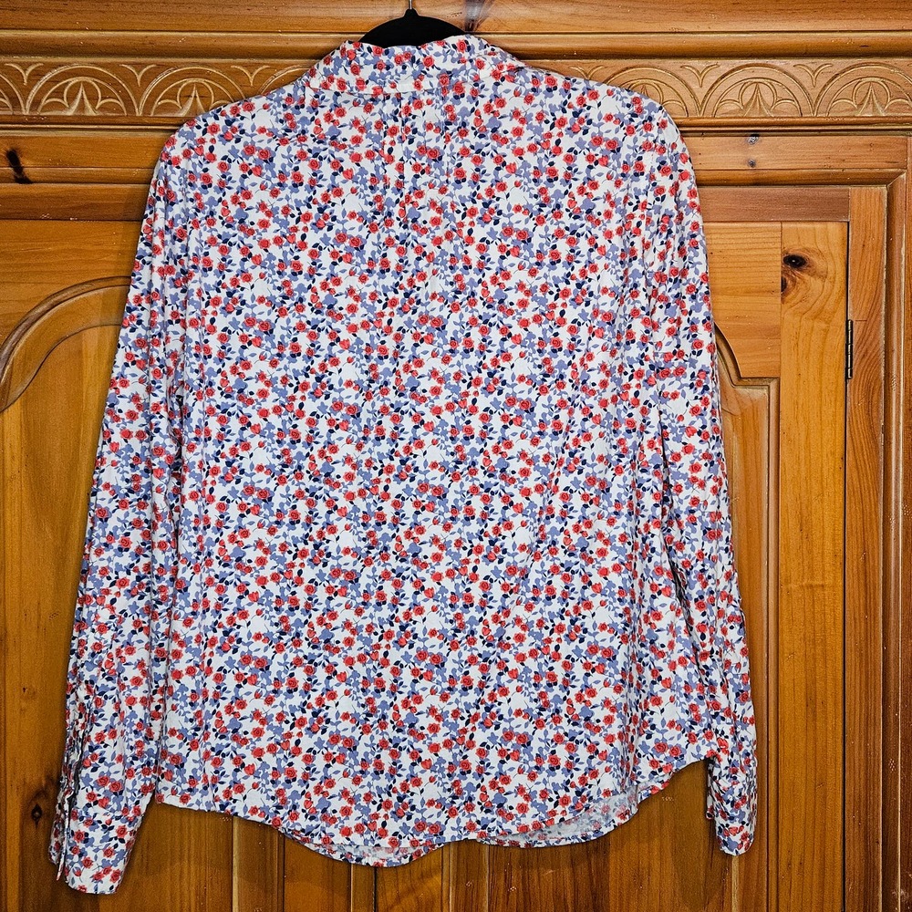 Cremieux Multicolor‎ Floral Button Up Long Sleeve Shirt Size Medium - Picture 2 of 6